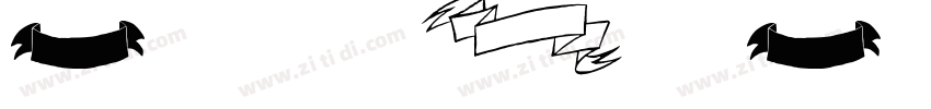 Black White Bold字体转换